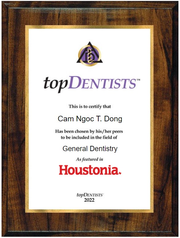 Top Dentist Houstonia 2022